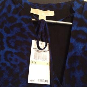 Mk blue dress